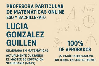 Clases particulares de Matemáticas