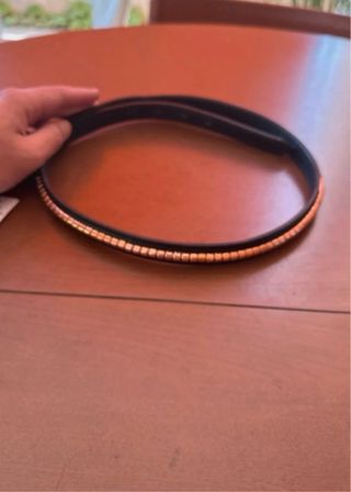 Cintura da equitazione nera