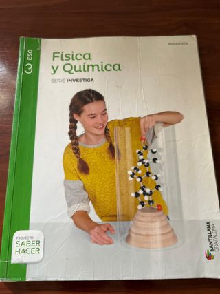 Libro de texto física y química 3° eso santillana
