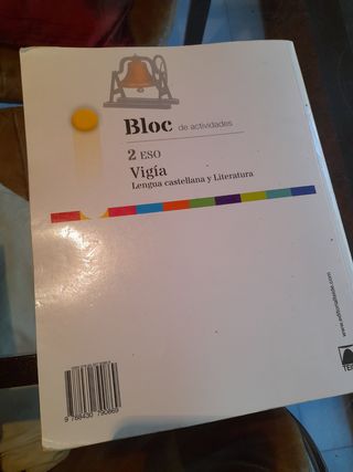 Libro texto Bloc de actividades. Vigía - Lengua ca
