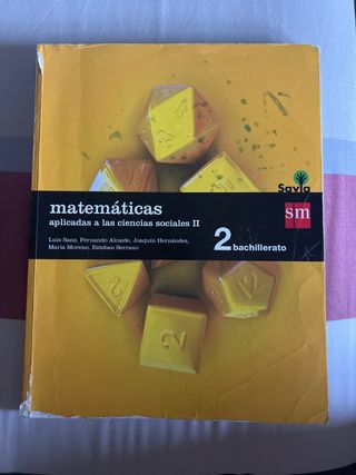 Matemáticas aplicadas a las ciencias sociales I...