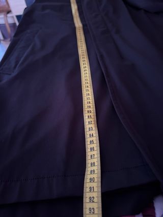 Gabardina Zara Man Negra Hombre