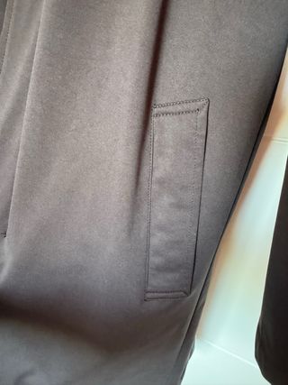 Gabardina Zara Man Negra Hombre
