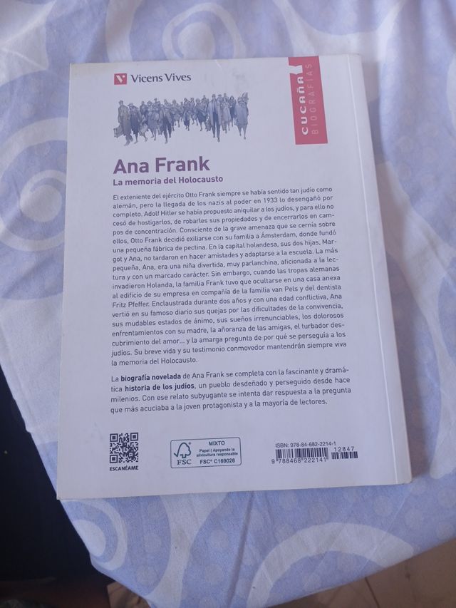 ANA FRANK. LA MEMORIA DEL HOLOCAUSTO (CUCAA) (...
