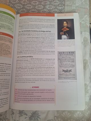 Libro de 2°Bachillerato Historia de España 