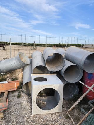 Tubos de ventilación/chimenea de cabina/carros