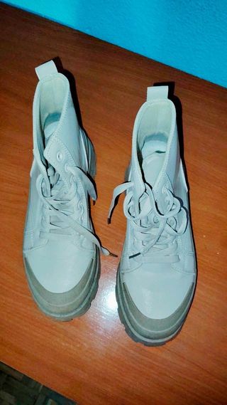Botines Color Beich 