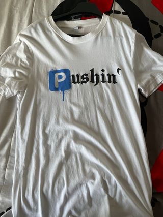 Camiseta Pushin blanca