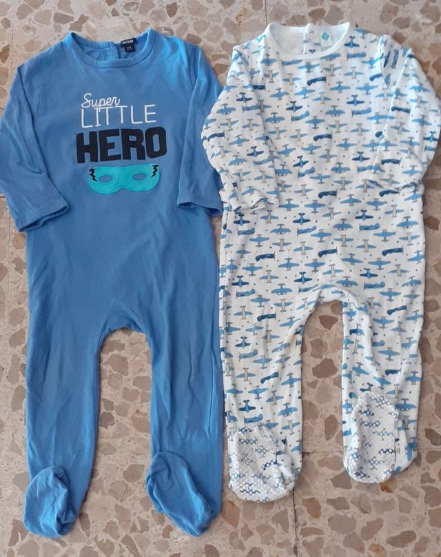 2 Pijamas Bebé 24 Meses
