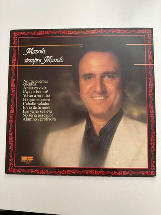 Vinilo Manolo, siempre Manolo