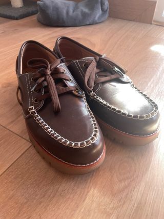 Mocasines Bershka Marrones