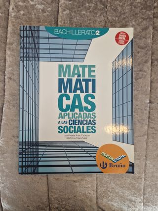 Matemáticas aplicadas a las Ciencias Sociales 2...