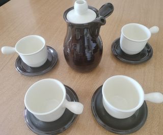 Juego de chocolate para 4 personas San Claudio.