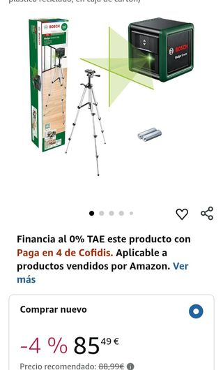 Bosch Quigo Green - Nivel Láser
