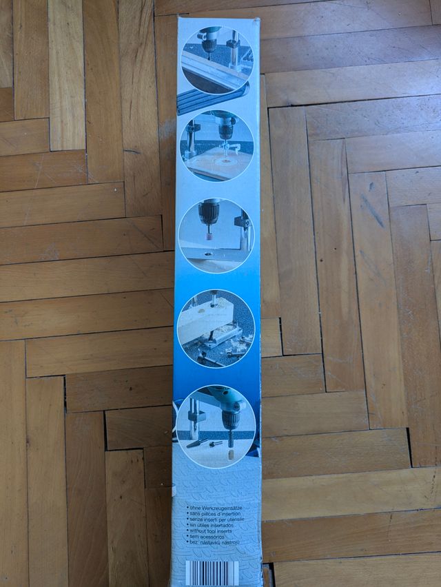 Montante per trapano con profondimetro