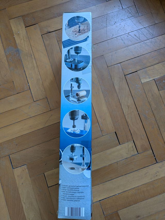 Montante per trapano con profondimetro