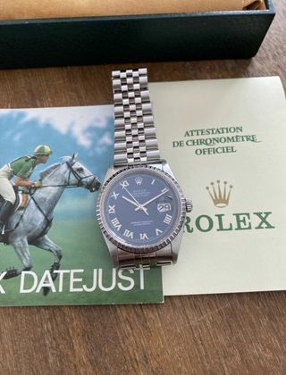 Rolex Datejust 36 R16220 Full Set 1990
