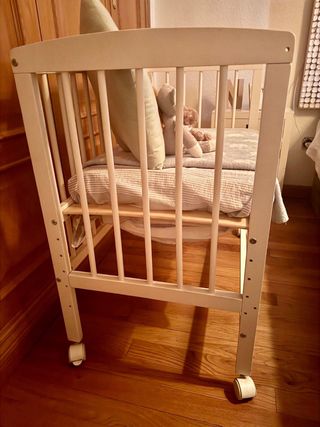Minicuna colecho blanca