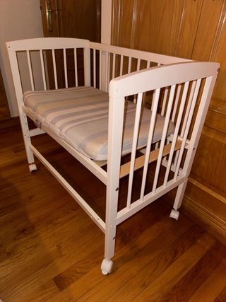 Minicuna colecho blanca
