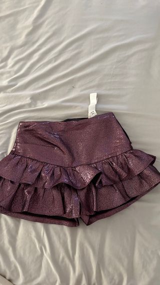 pantalones cortos de falda