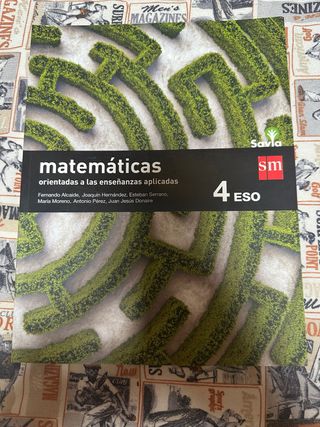 Matemáticas 4 Eso 