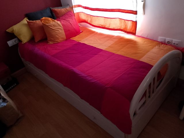 Cama Nido con 2 camas y escritorio