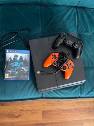 PS4 Slim + Mando + Juego Need for Speed