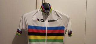 Maglia Santini UCI Campione del Mondo Ciclismo