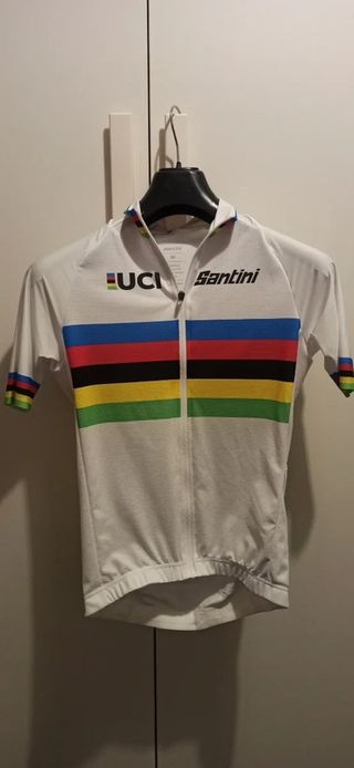 Maglia Santini UCI Campione del Mondo Ciclismo