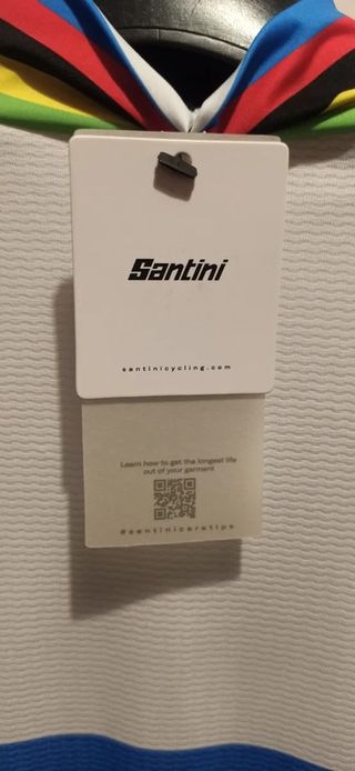 Maglia Santini UCI Campione del Mondo Ciclismo