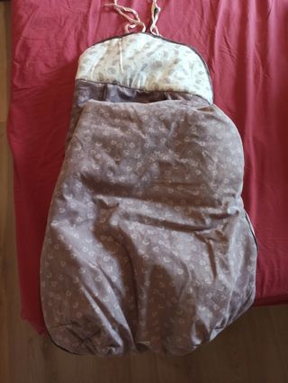 Saco para carro de bebé acolchado