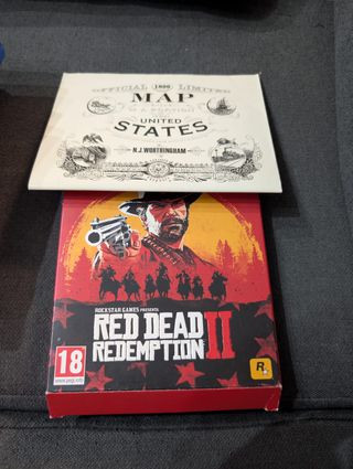 Copertina della mappa di Red Dead Redemption