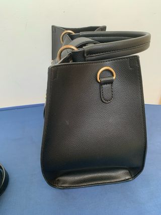 Bolso Negro Mano y Bandolera
