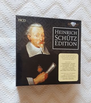 19 Cd. Schütz, Heinrich. Edition 
