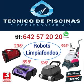 Robots Limpiafondos Eléctricos Piscinas