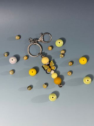 BeadsKeychain - Butterfly - KR3