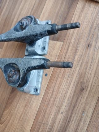 Skate: Tablas, ejes, ruedas y barras