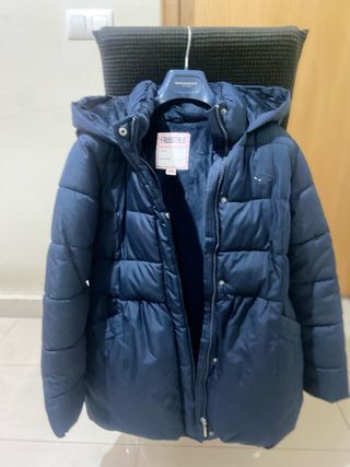 Abrigo azul niña talla 13-14 años
