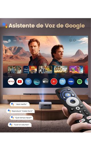 NUEVO Proyector WiMiUS 4K Full HD 1080P