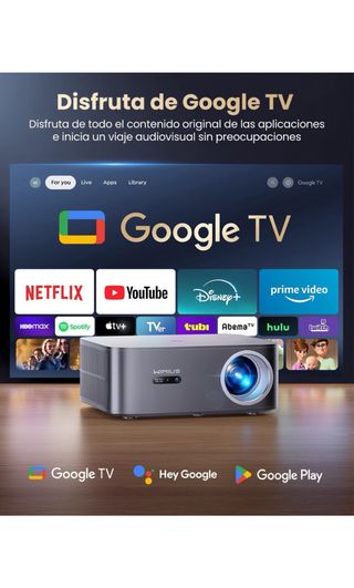 NUEVO Proyector WiMiUS 4K Full HD 1080P