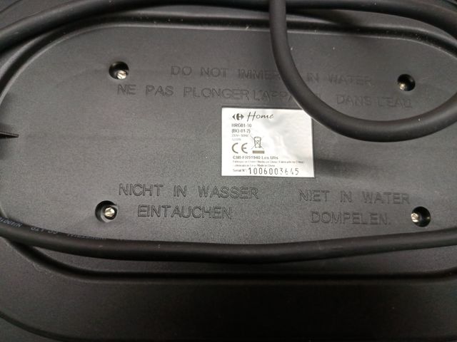 Barbacoa Eléctrica Carrefour Home Negra