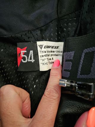 Mono de piel Dainese