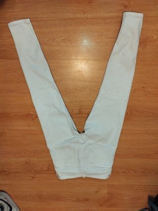 Pantalón vaquero blanco