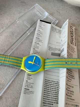 Swatch Orologio Collezione 1992 Funzionante