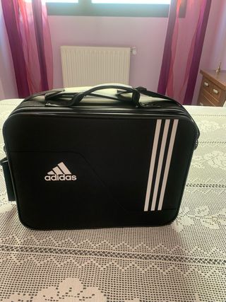 Maletín Adidas Negro Viajes y Deporte