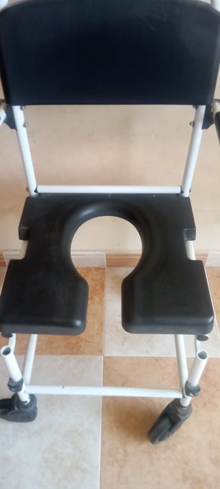 Silla WC y para ducha con ruedas