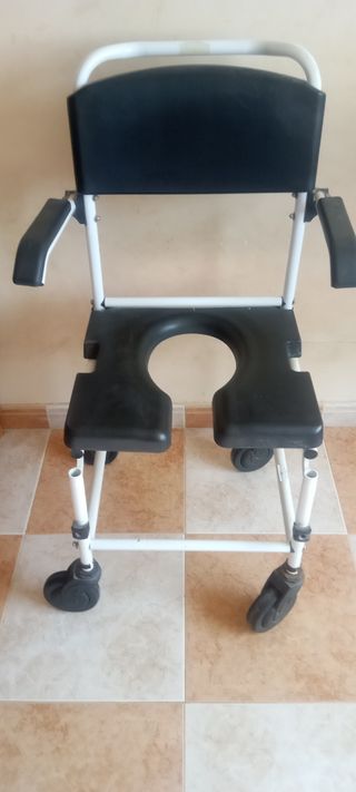Silla WC y para ducha con ruedas