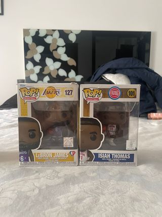 Funko Pop! LeBron James y Isiah Thomas