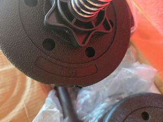 Mancuernas ajustables con discos