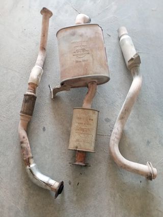 Tubo de escape Nissan Terrano II
